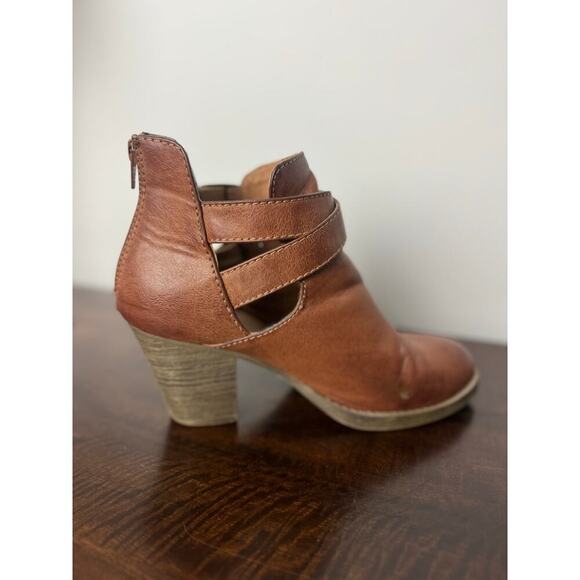 Maurice’s Women’s Western Boot Heel, Light Brown Size 8 - Picture 5 of 13